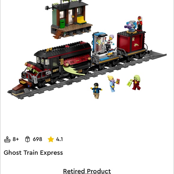Lego Hidden Side Ghost Train Express - Picture 2 of 2